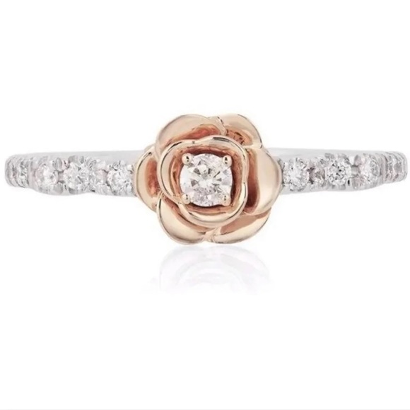Enchanted Disney Belle Rose Ring - Picture 4 of 16